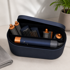 Мультистайлер HS05 з кейсом для зберігання Dark Blue with Copper Accents (Темно-синій з мідними акцентами)