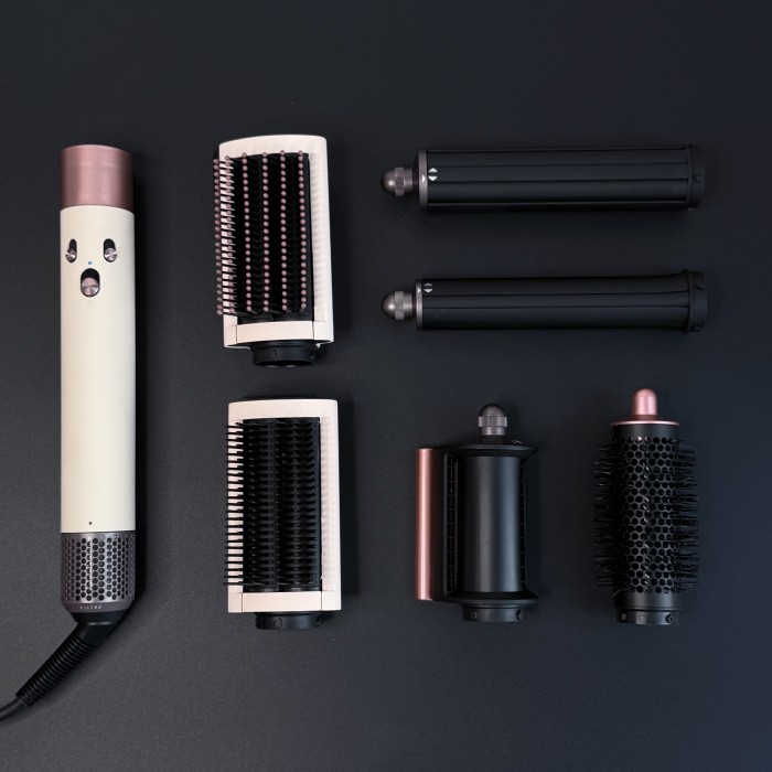 Стайлер для волосся 6-в-1 з технологією Coanda Pink&rose gold