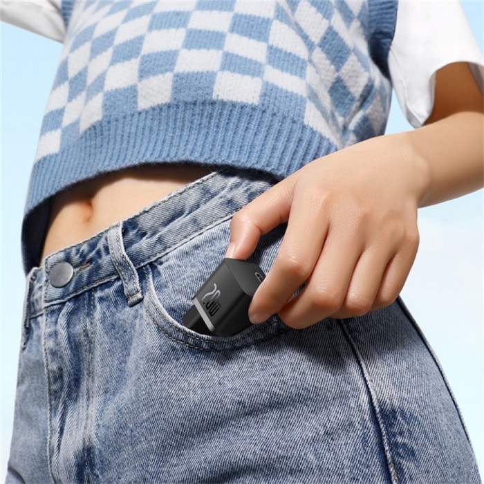 Блок живлення роз'ємом Type-C Baseus GaN5 mini 20W