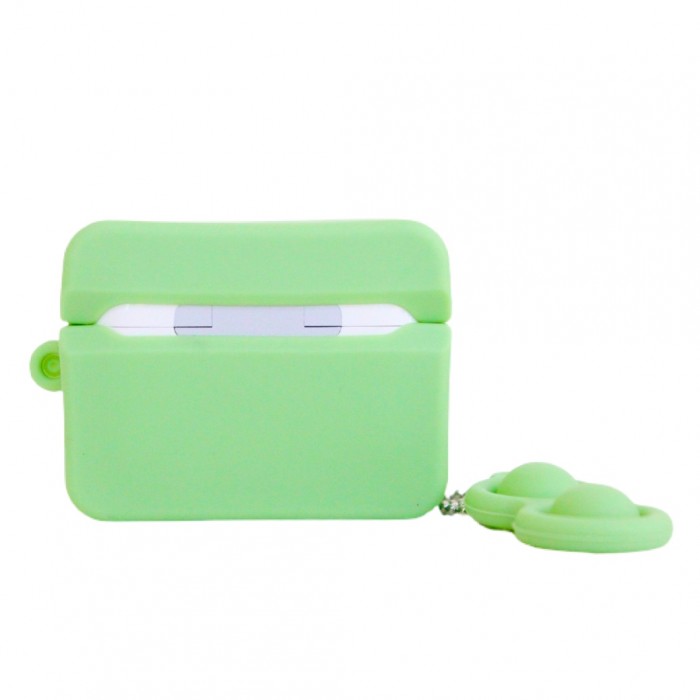 ЧОХОЛ ДЛЯ APPLE AIRPODS PRO Pop-it 3D, СИЛІКОНОВИЙ, зелений