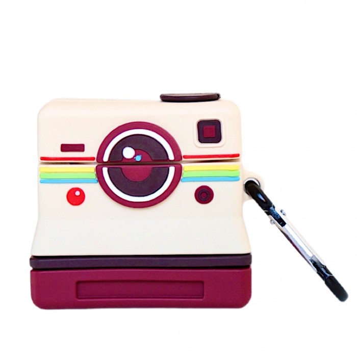 Чохол для Apple AirPods Retro Instagram 3D, силіконовий